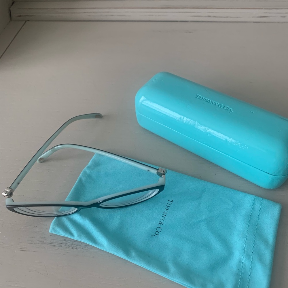 Black and Blue Tiffany and Co. Glasses